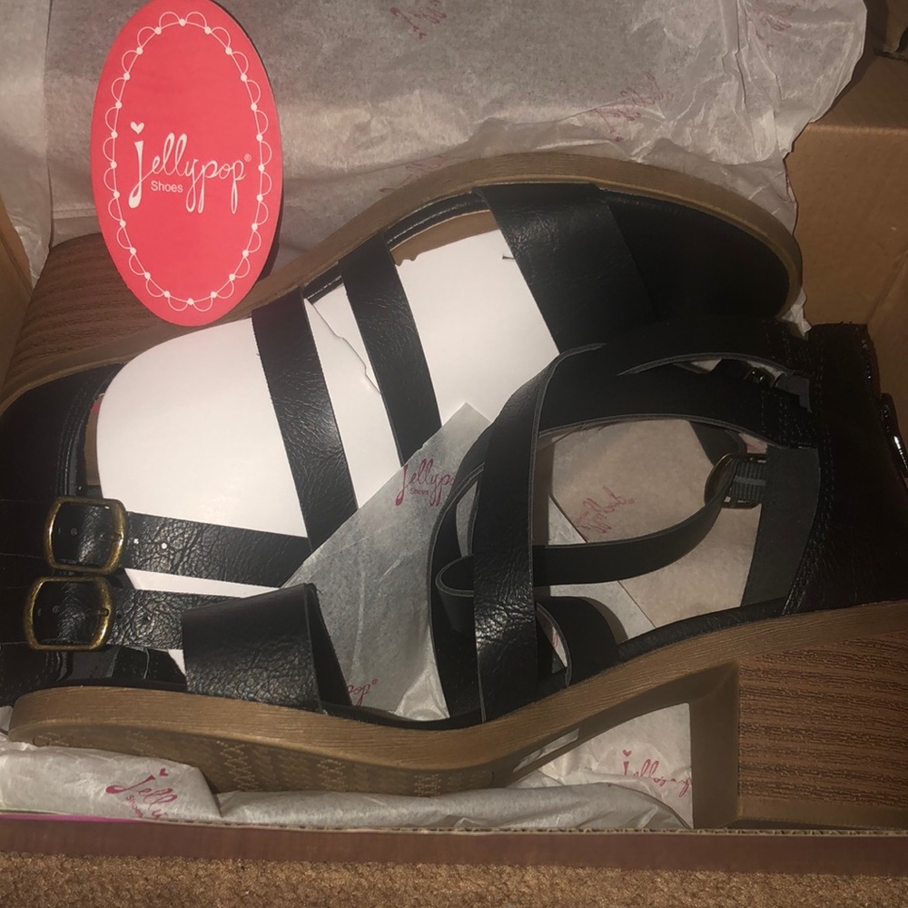 Black Jellypop sandals